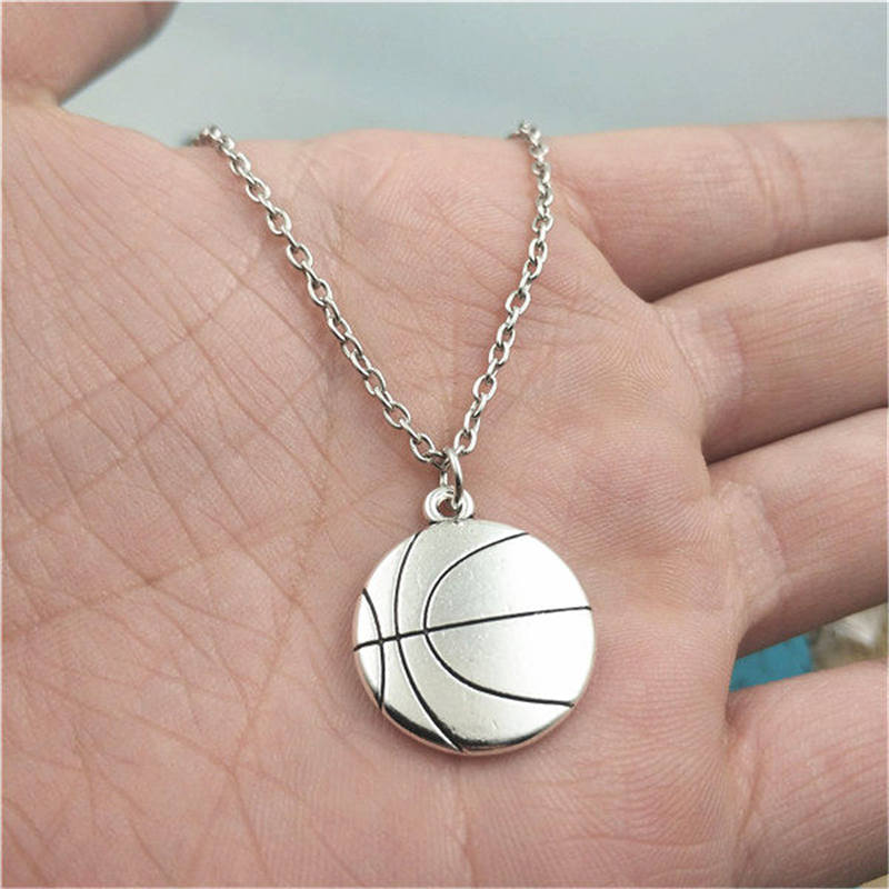Il Fascino Dello sport cestino Creativo Donne Collana A Catena Pendenti con Gemme E Perle Gioelleria Raffinata E Alla Moda Accessorio, amico Regali Collana Delle Donne