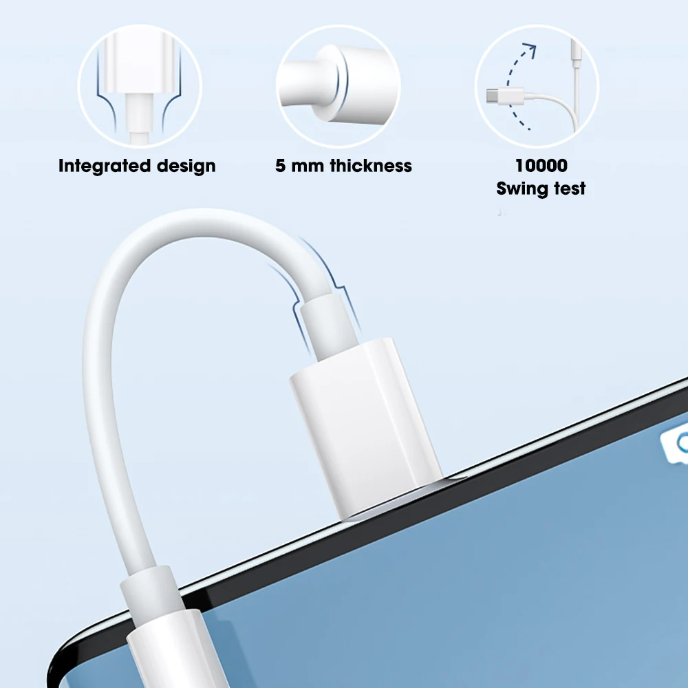 Kopfhörer anschluss Adapter für Huawei Mate 30 p30 Xiaomi Android-Handy USB Typ C bis 3,5mm Kopfhörer anschluss Audio-Kabel adapter