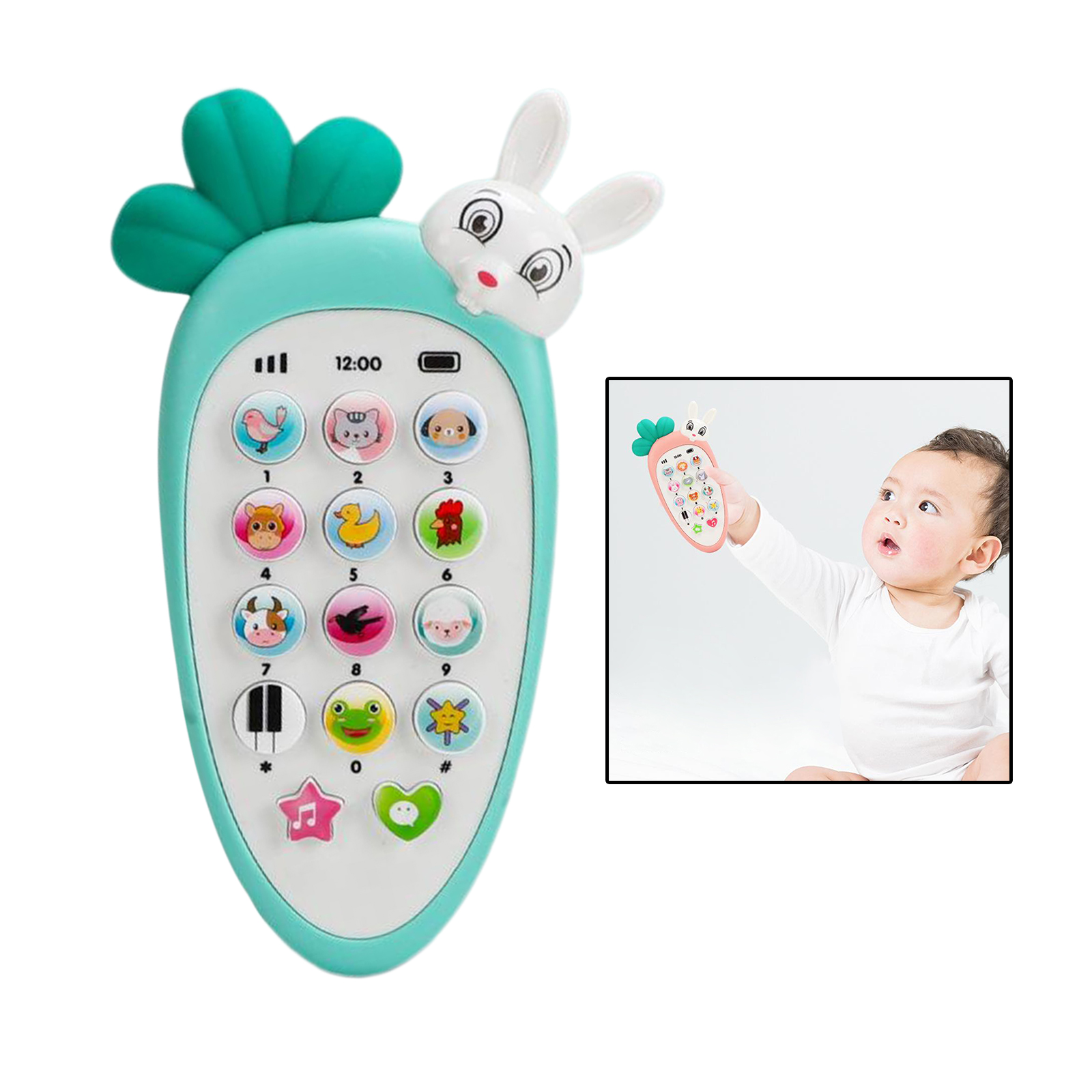 Smartphone pour bébé, jouet Musical, téléphone portable, pour enfant