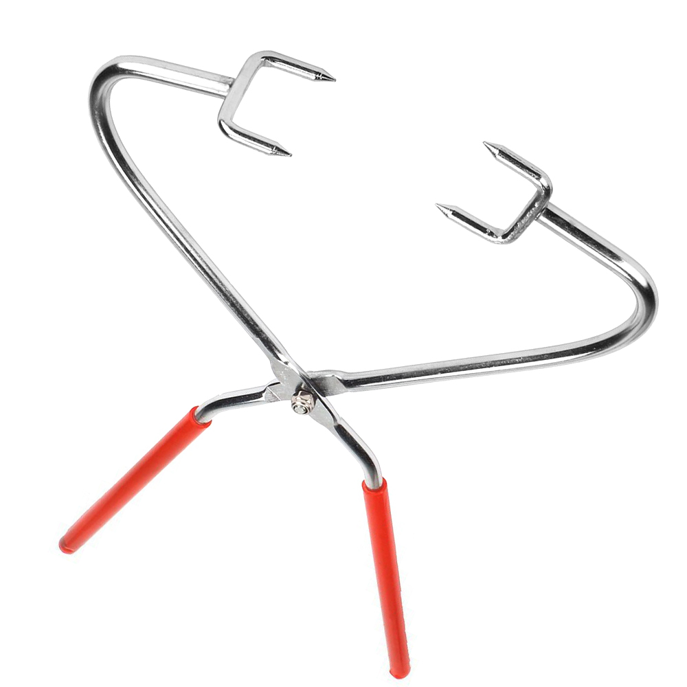 Acier inoxydable étrier métal poterie pince argile Sculpture trempage Tong poterie four main pince argile modélisation céramique outil