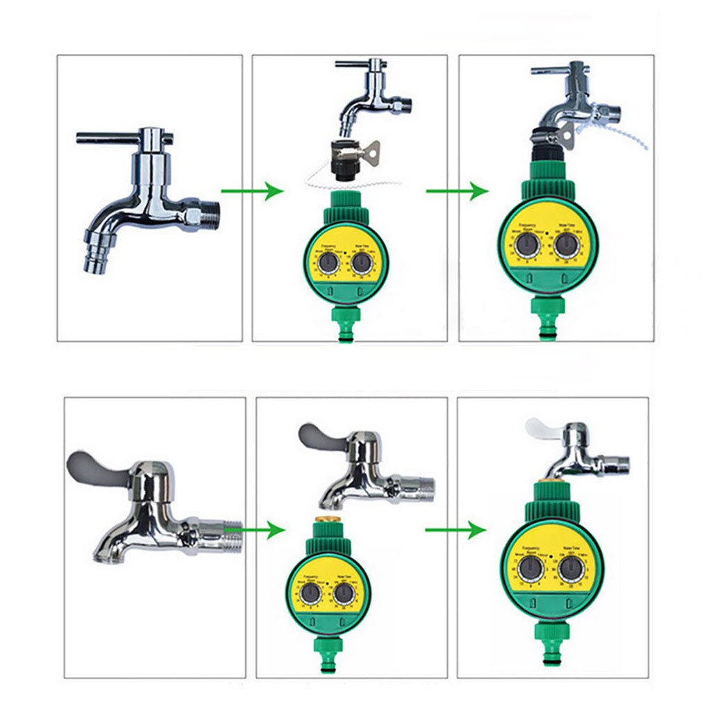 Garden Watering Timer Lcd Display Garden Tools Automatic Irrigation Controller Intelligence Valve Watering Control Device