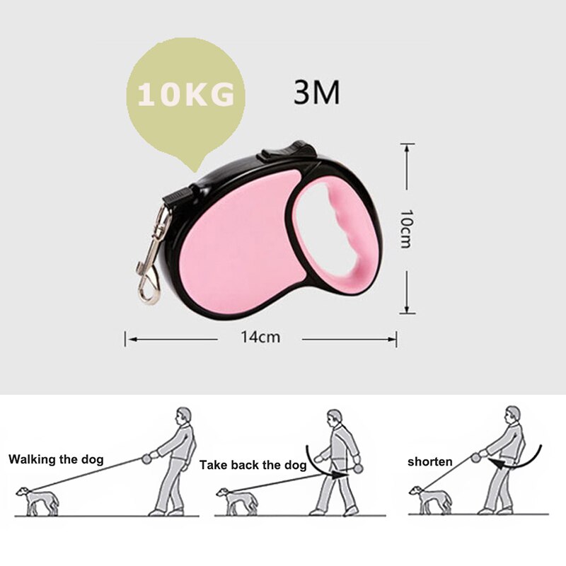 Picture of 3M Automatic Retractable Dog Leashes Durable Nylon... – Grandado
