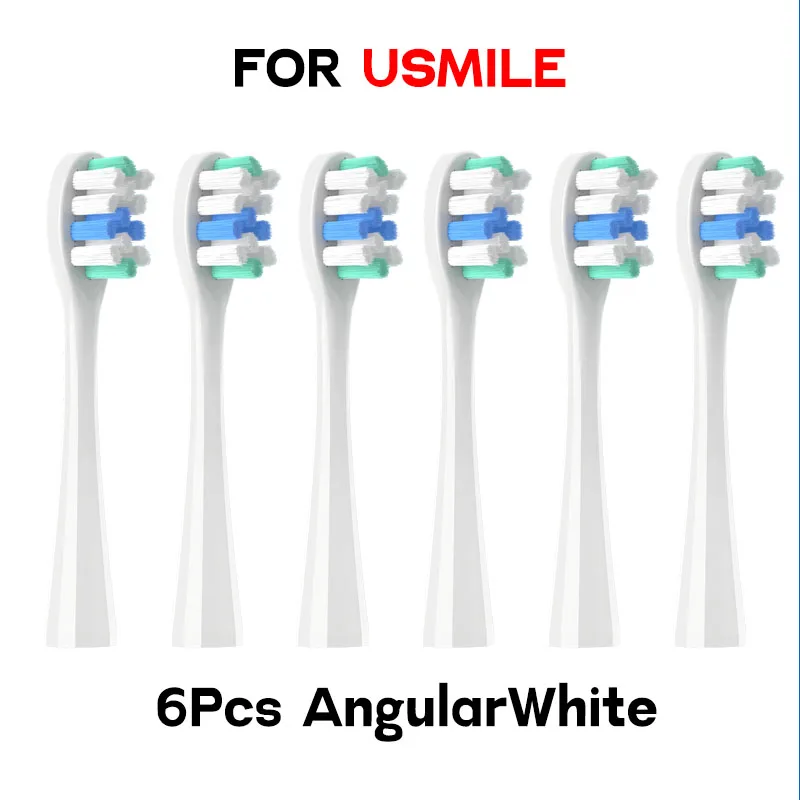 Toothbrushes Head Suitable for All Models of Usmile Brand Electric Toothbrushes Independent Vacuum Packaging: Blue