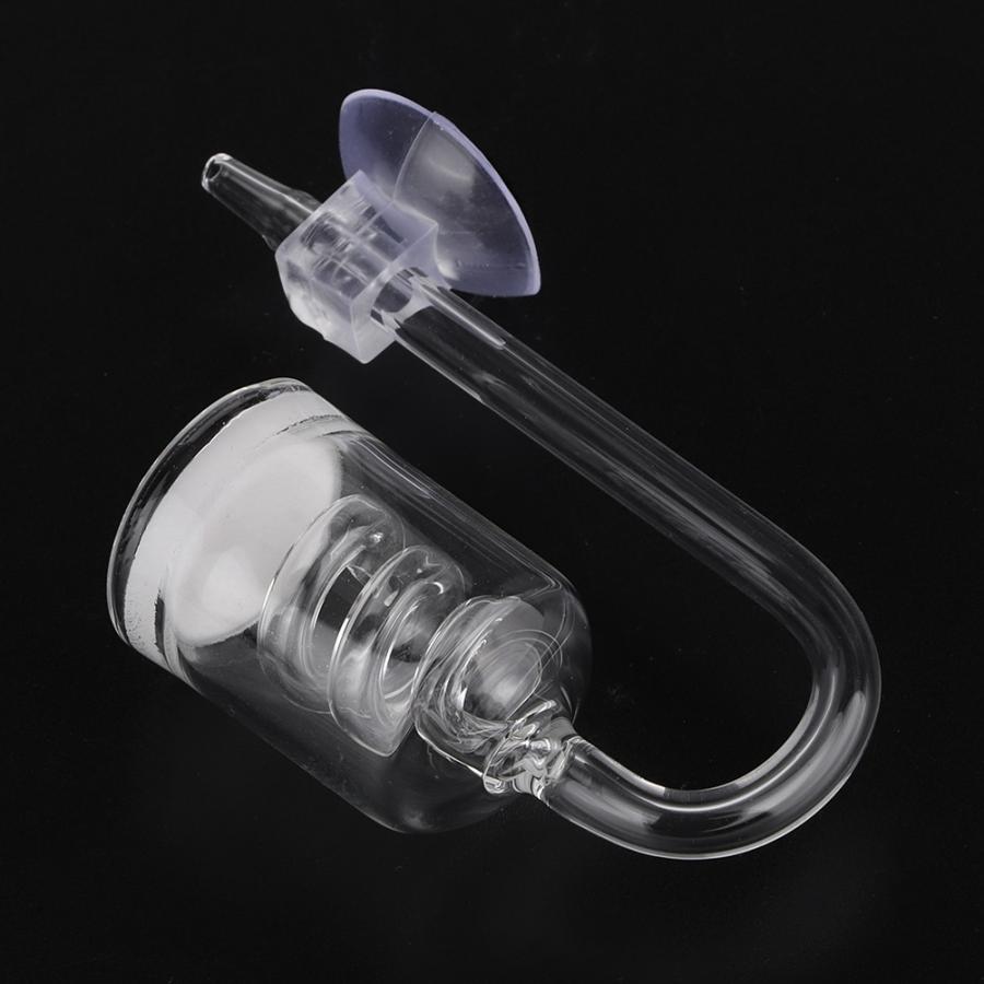 Aquarium CO2 Diffuser Aquarium Carbon Dioxide Refiner Fish Tank CO2 Screw Dissolver Diffuser Atomizer