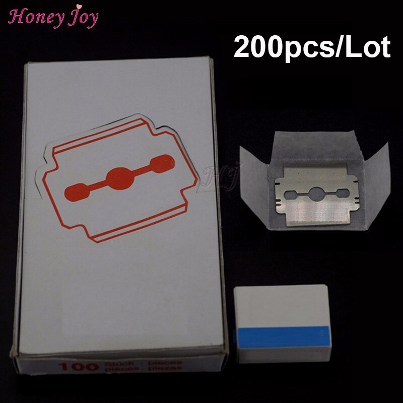 100 unids/caja cuchillas de acero inoxidable para pie con piel dura removedor de mano Archivo de pie cuidado pedicura máquina Rasp pedicura de cortador de maíz: Oro