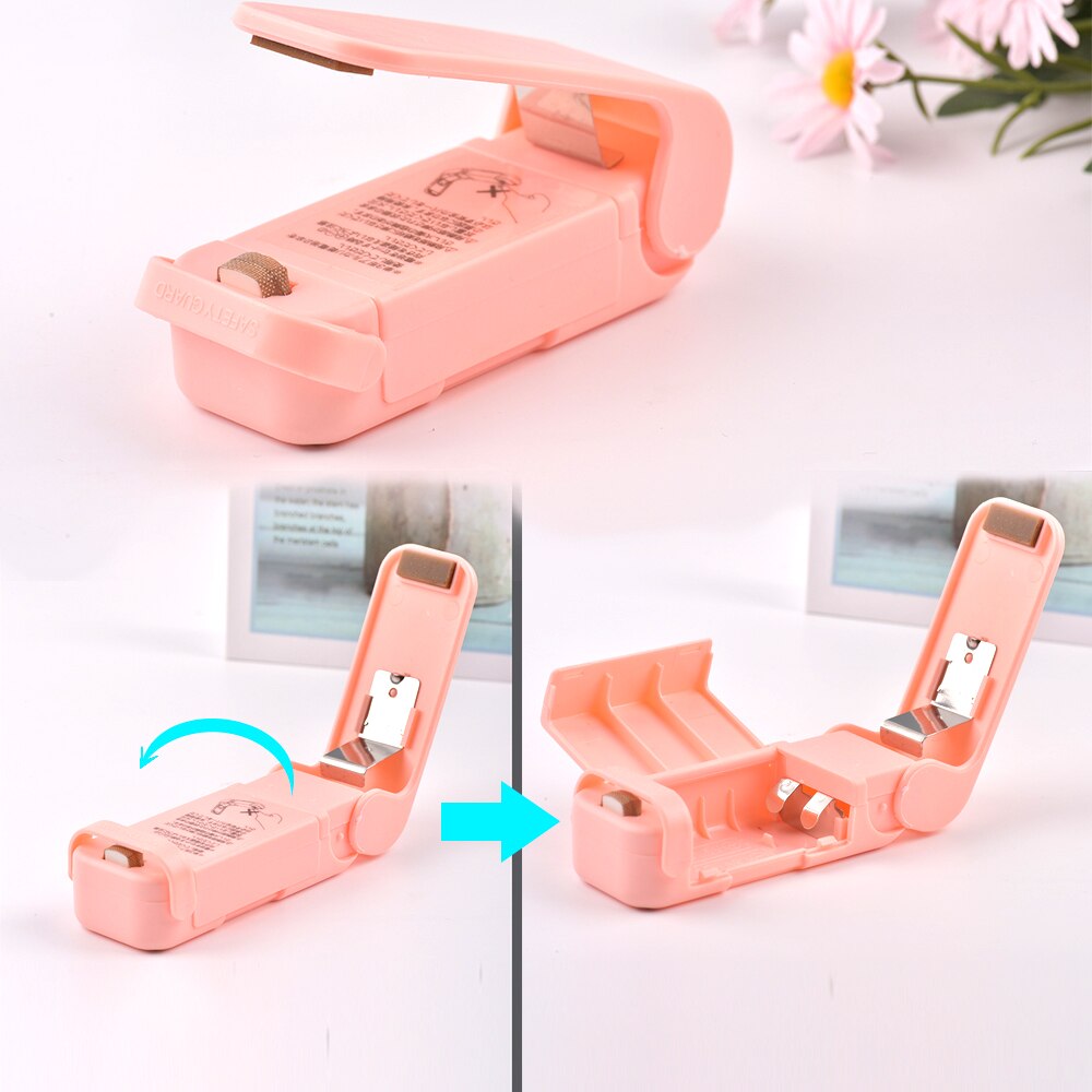 Mini Handheld Holder Electric Heating Snack Sealing Machine Machine Sealed Packaging Plastic Bag Sealed Food Bag