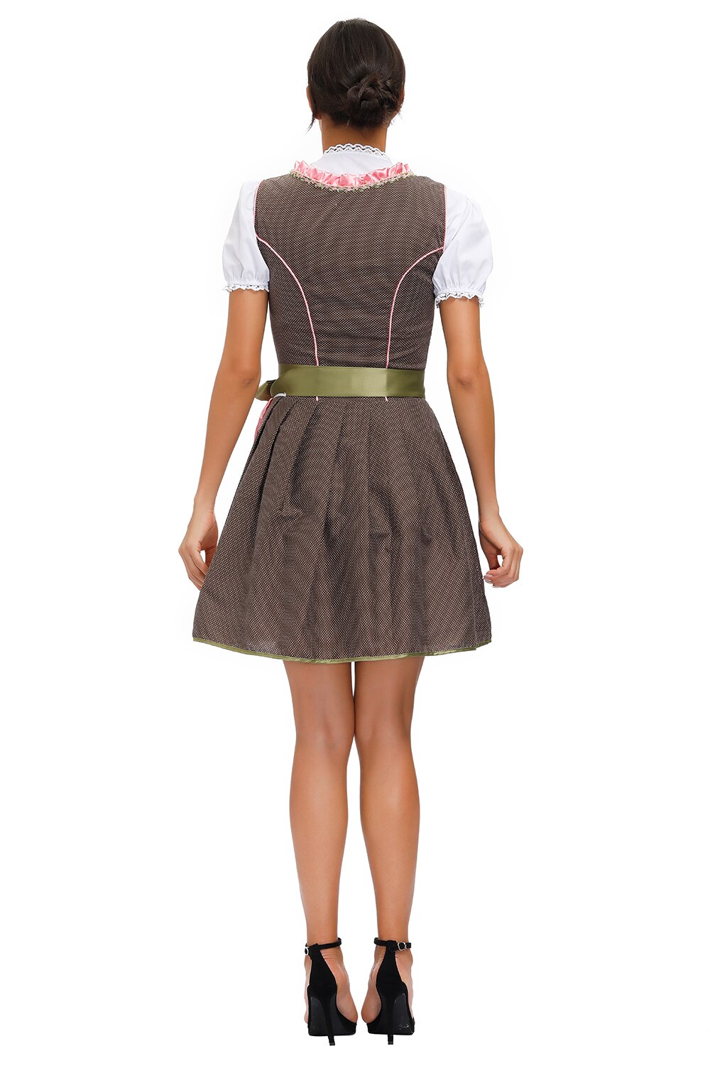 Damer kvinder ølpige tysk dirndl oktoberfest kostumer oktoberfest fest fancy kjole