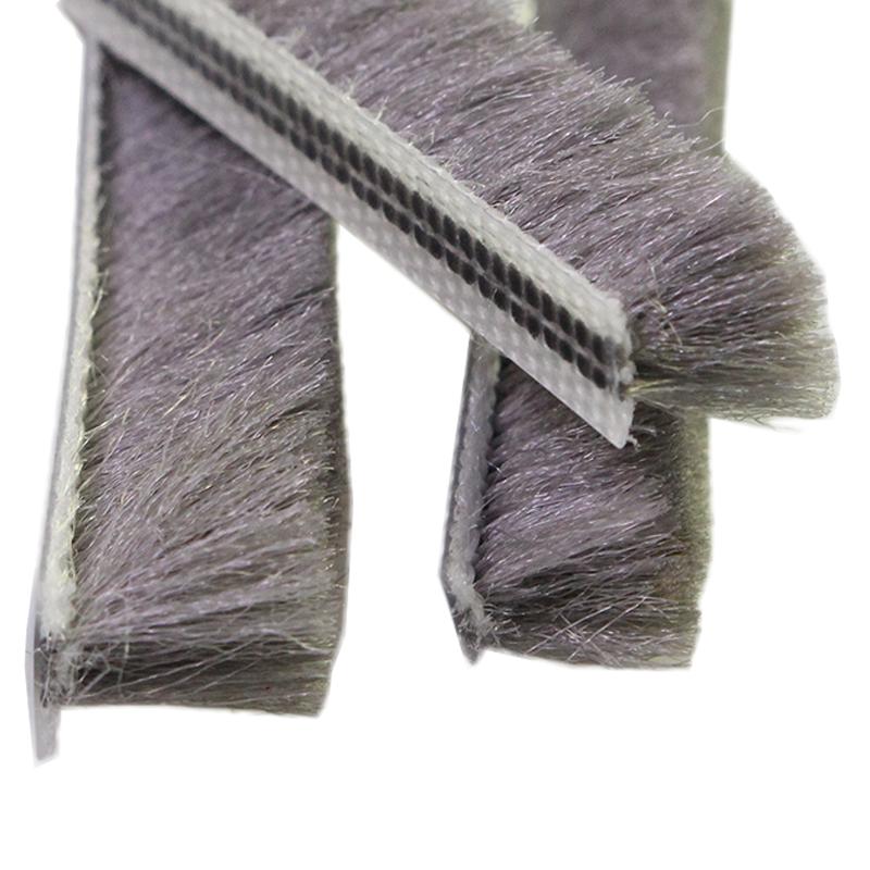 10M Sliding Wind-proof Door Window Seal Brush Strip Wardrobes Draught Excluder Sound Insulation Strip For Home 5mm X 8mm