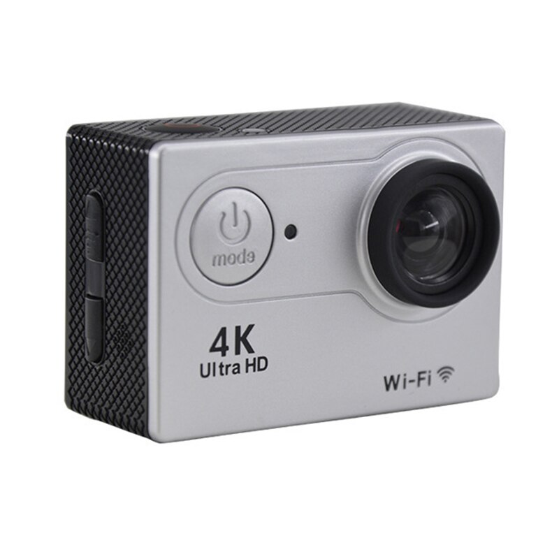 H9 Ultra Hd 4K Actie Camera 30M Waterdichte 2.0 'Scherm 1080P Camera Go Extreme Pro Cam groothoek Outdoor Rijden Recorde: sliver
