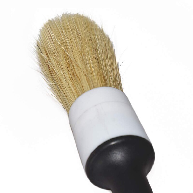 Auto Detailing Brush (Set Of 5),Hair Brush Mixed Fiber Plastic Handle Automotive Detail Brushes for Cleaning Wheels, Engine, Int