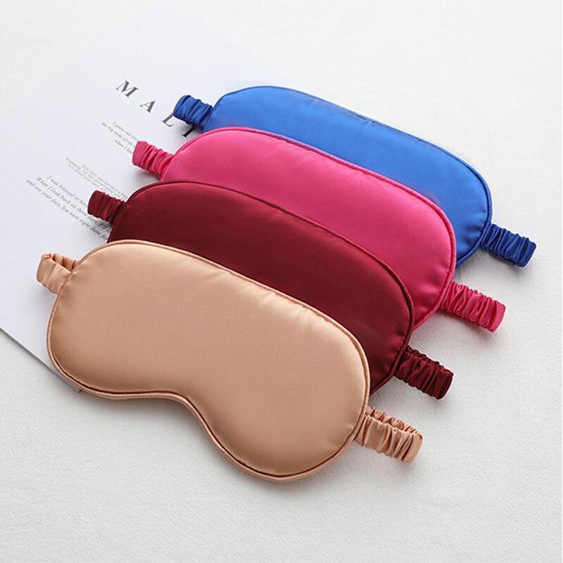 1Pc Eyeshade Schlafen Augen Maske Abdeckung Augenklappe Augenbinde Feste Tragbaren Neue Rest Entspannen Auge Schatten Abdeckung Weichen Pad