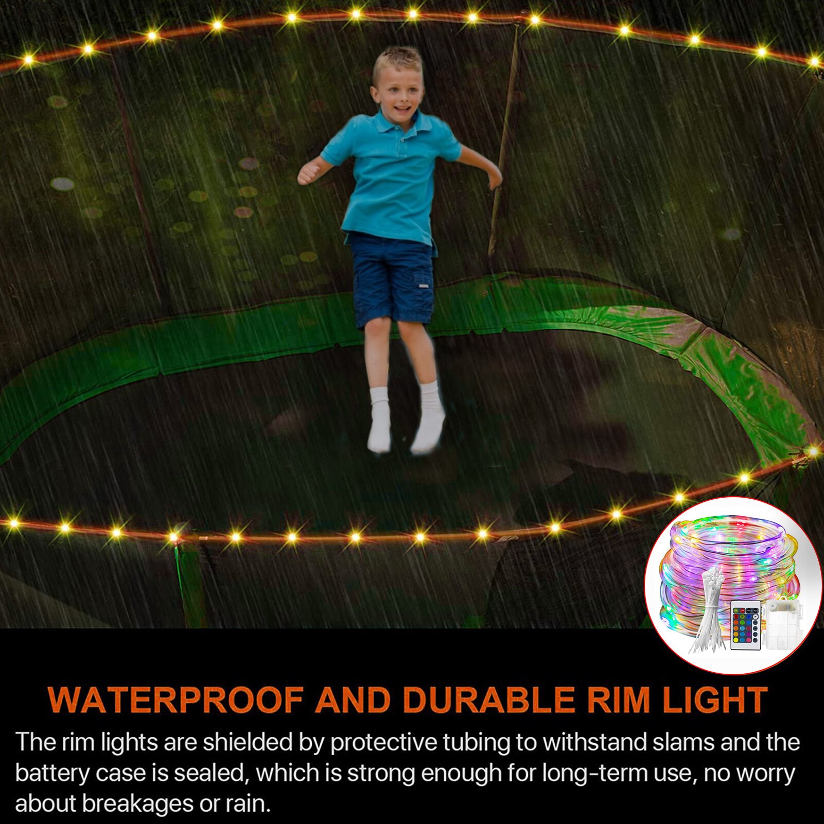 Trampoline Licht Intieme Nacht Led Lamp Zonder C Batterij Op Voorraad