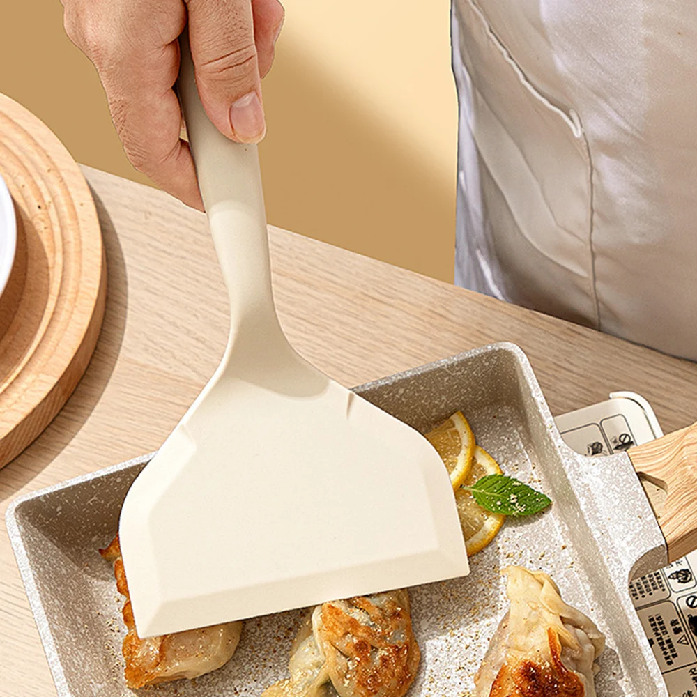 1Stck Silikon Spatel Lebensmittel Klasse Kochen Utensilien Backen Tamagoyaki Nicht-Stock Kochgeschirr Steak Pizza Spachtel Geschirr Werkzeuge