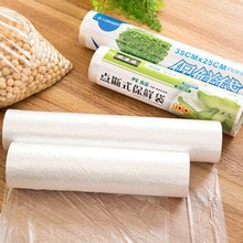 Plastic Verpakkingen Wrap 1 Roll Keuken Fris Houden Warmte Sealer Voedsel Saver Bag Vacuüm Voedsel Fruit Opbergtas