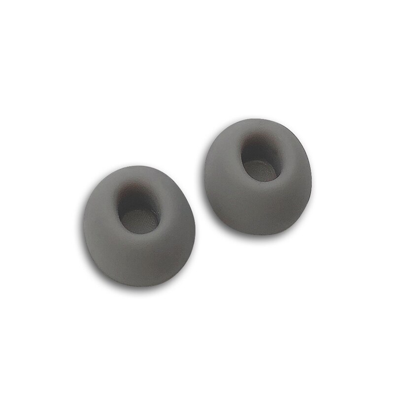 2 sztuk/1 para wkładki do uszu dla Airpods Pro 3 bezprzewodowe słuchawki Bluetooth silikonowe nauszniki etui na słuchawki Earpads Eartips dla Airpods3: 03 gray M