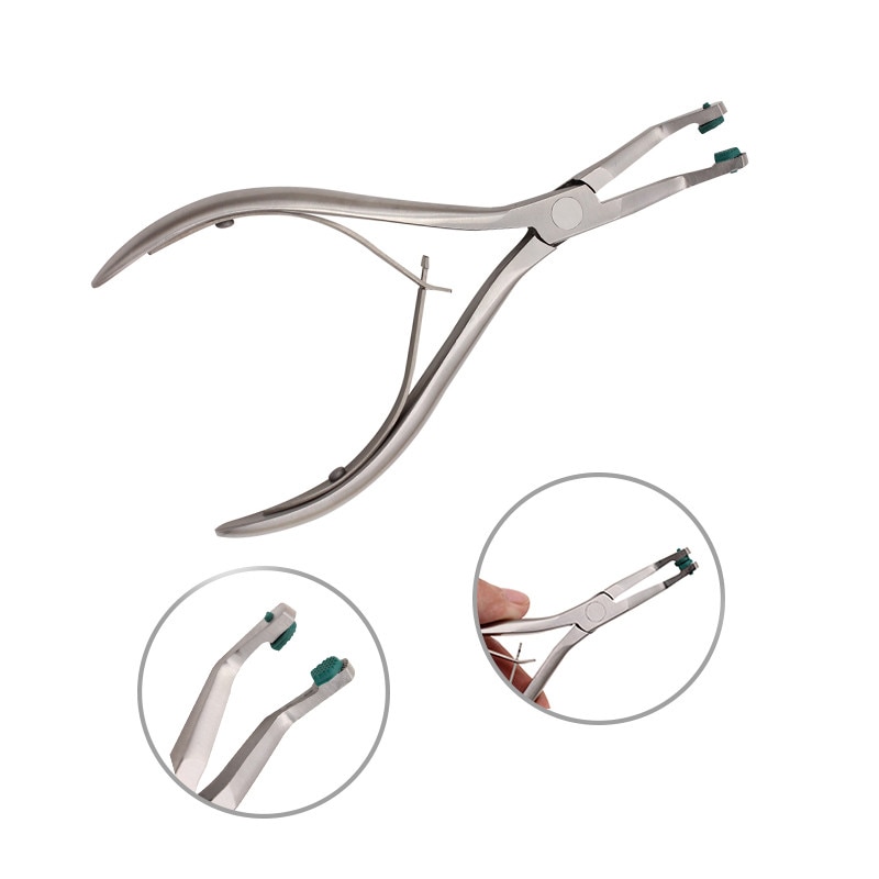 Pinces dentaires, coupe d&#39;extrémité distale, Filaments, Inserts en carbure de tungstène, pinces orthodontiques, coupe d&#39;arc, Instruments dentaires