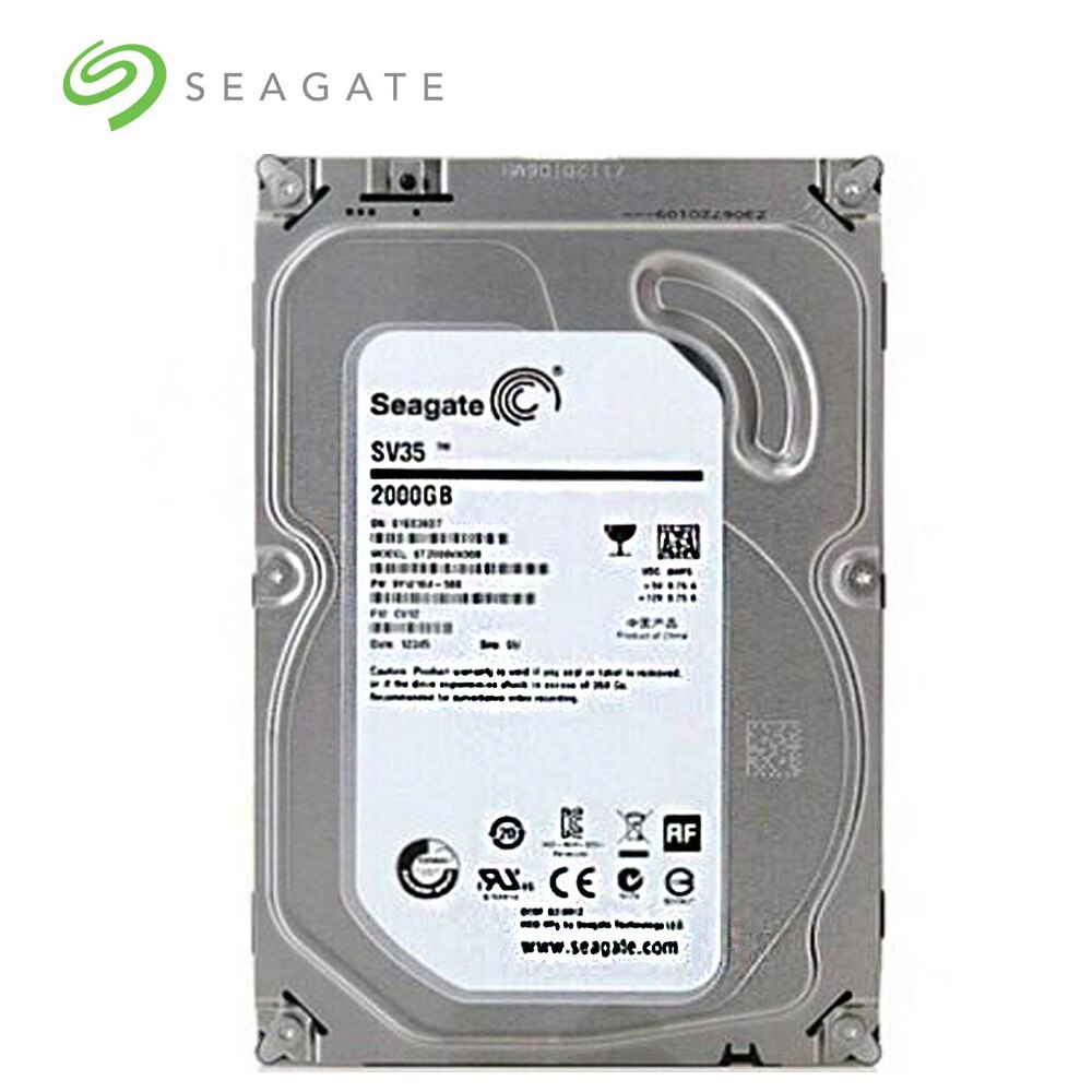 Seagate 1Tb Desktop Pc 3.5 &quot;Interne Mechanische Harde Schijf Sata 3 Gb/s-6 Gb/s Hdd 5900-7200Rpm 64Mb/128Mb Buffer (Gebruikt)