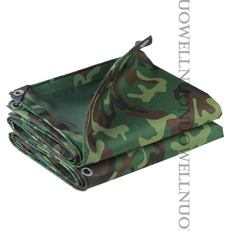 Jungle Oxford Camouflage Dekzeil Regendicht Doek Outdoor Pvc Camping Tent Zeil Heavy Duty Truck Onderdak Cover Cargo Stapel Dekzeilen