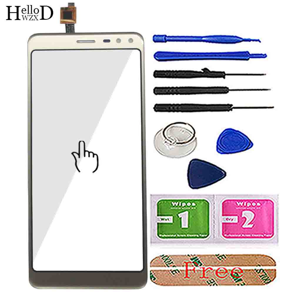 Pantalla táctil Original móvil de 5,5 pulgadas para Allcall S1, Panel de Digitalizador de pantalla táctil, Sensor frontal, herramientas de vidrio exterior, toallitas adhesivas