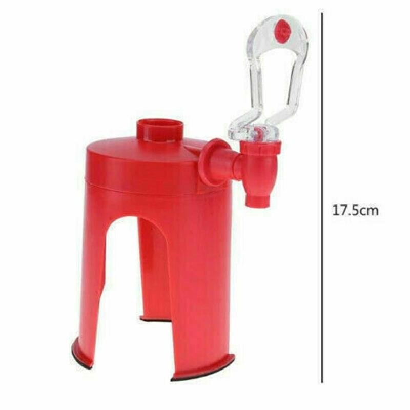 1pc- hånds trykkbrus dispenser brus dispenser rød drikke dispenser vanndispenser parti cola sprite