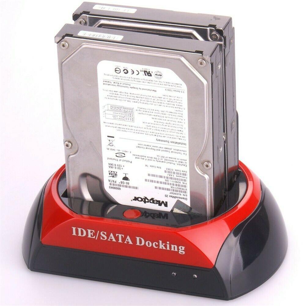 Hdd Docking Station Met Multi Card Reader Slot Voor 2.5/3.5 Inch Behuizing Sata/Ide Harde Schijf Docking station Drive Station