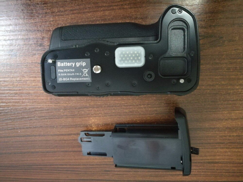 Poignée de batterie verticale D-BG4 pour une batterie D-LI90 ou six batteries AA pour caméra Pentax K-5 K-7 K5/K7