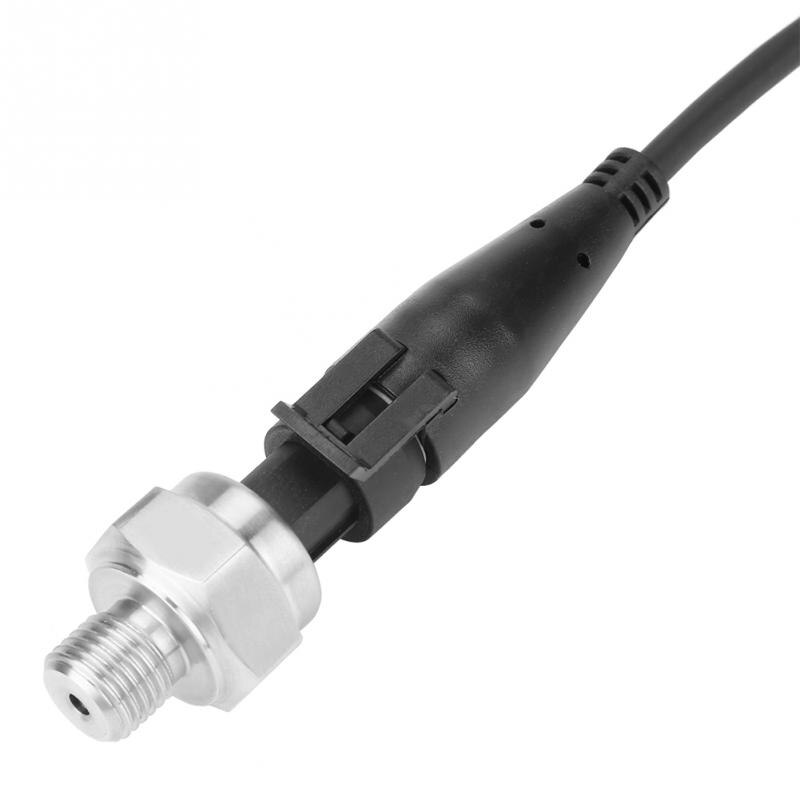 G1/4" Pressure Transducer Sensor Input 5V Output 0.5-4.5V / 0-5V for Water Gas Oil Pressure Sender Pressure Gauge Transducer