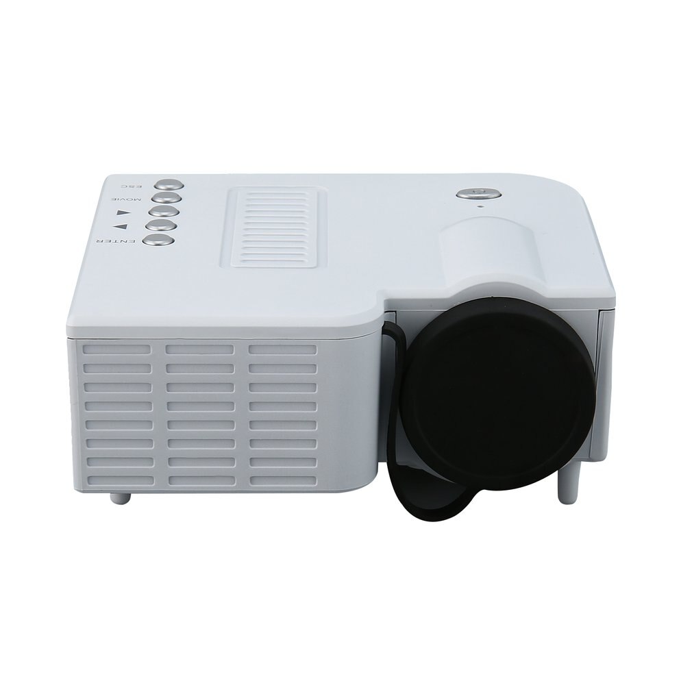 Uc28b mini portátil led projetor 1080p cinema em casa cinema usb tf cartão de entrada mini beamer