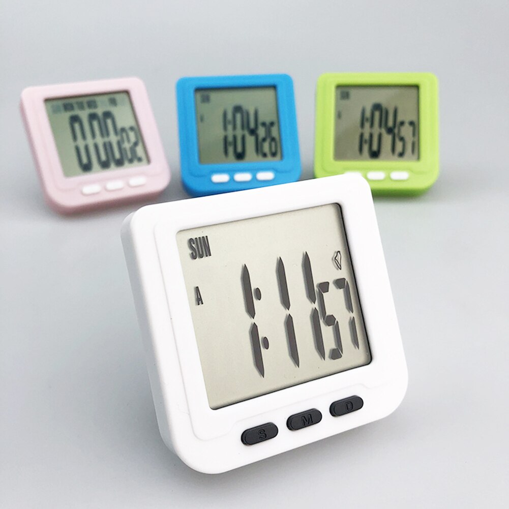 Multifunctional Digital Timer Loud Sound Magnetic Electronic Alarm Clock Kitchen Cooking Baking Sports Games Timer