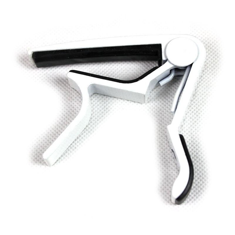 Electric Acoustic Guitar Capo Bass Violin Ukulele Capo Single-handed Tune Clamp Trigger - Material Metal