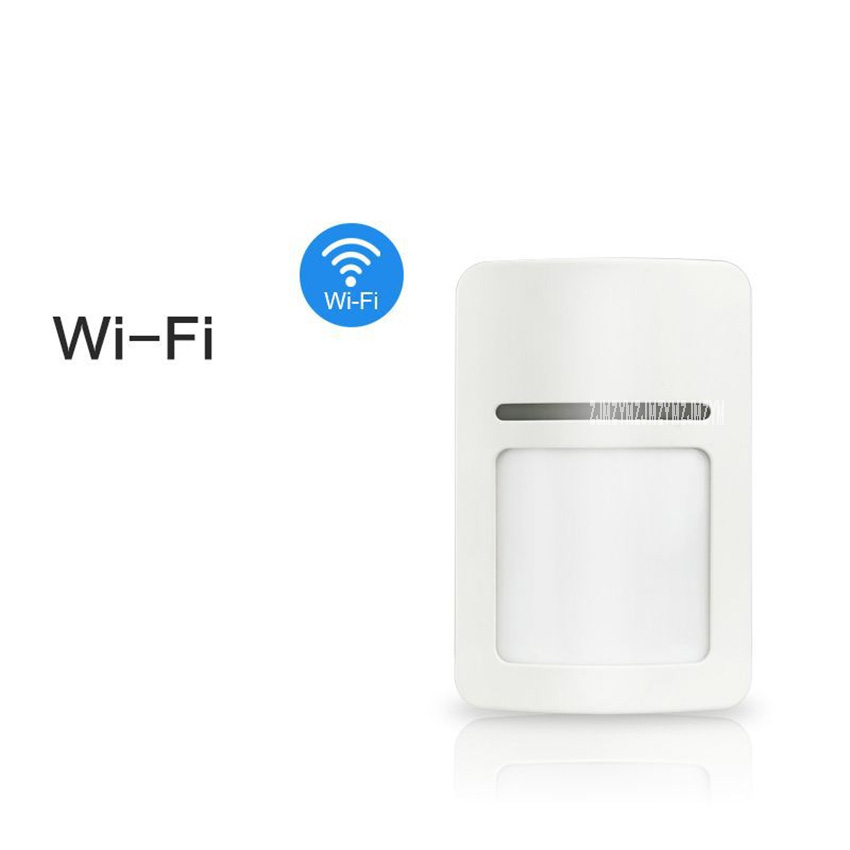 DY-HW400A Security System Wireless Infrared Detector Low Power Consumption Wi-Fi Body Sensor Wall Mounted Smart Home Sensor
