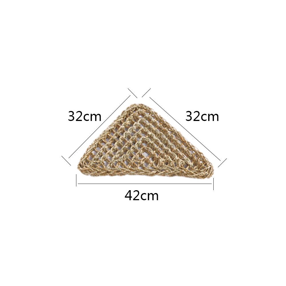 Gad hamak Terrarium dekoracja dla jaszczurki leżak małe pustelniki kraby gekony łóżko ptaki maty gadów zaopatrzenie dla zwierząt domowych: 32x32x42cm / no suction cup