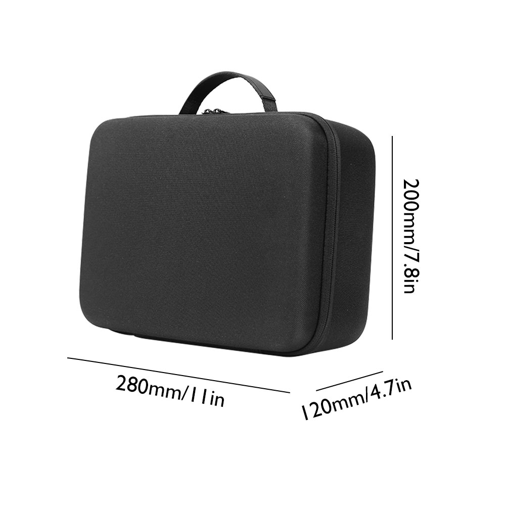1PC borsa portaoggetti portatile custodia rigida in EVA morbida per Nintendo Switch NS custodia per Console di gioco con fessure per maniglie
