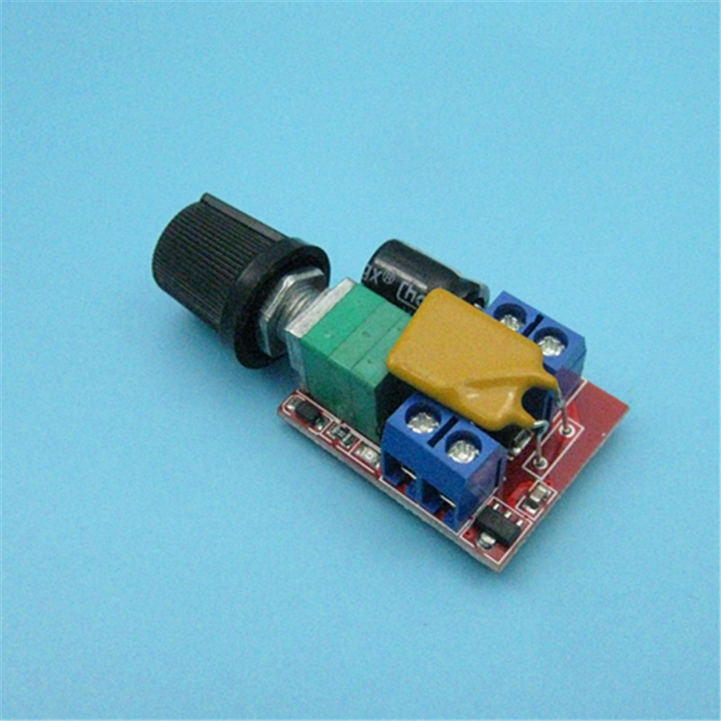 Module de contrôleur de vitesse de moteur à courant continu, 5V-35V 6V 12V 24V, interrupteur de commande de vitesse, variateur LED, ZS-X4A, 5a, PWM Max 90W