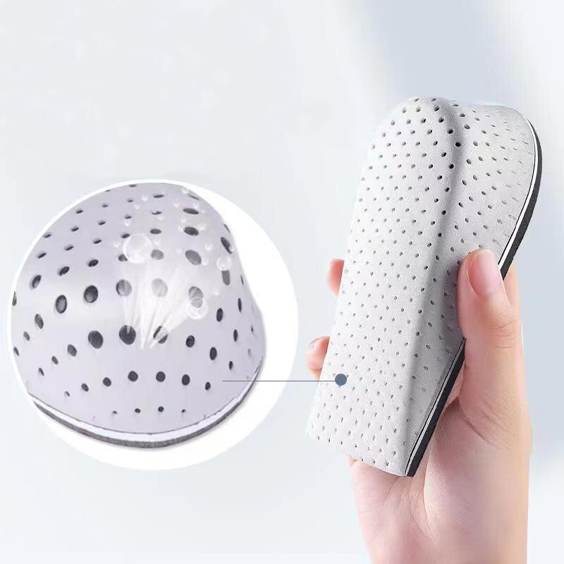 EVA Raised Insole for Women Men Invisible Inner Increase Height Shoes Pads Soft Elastic Lift Shoe Cushion Heel Insert Brioche