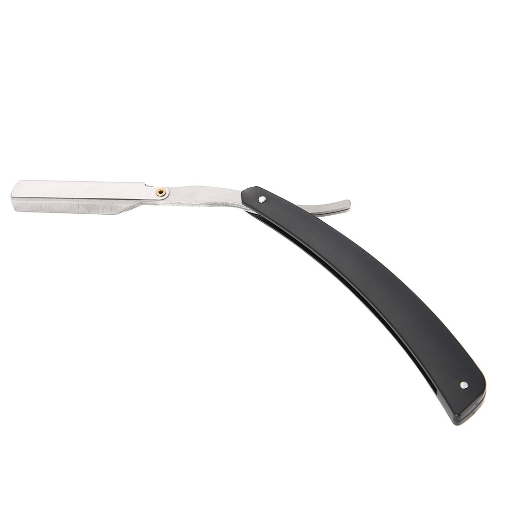 Barber barberblad kulstofstål salon manuel barbermaskine foldbar barbering barbering lige kant kniv skarp barber barberkniv skæreklipper