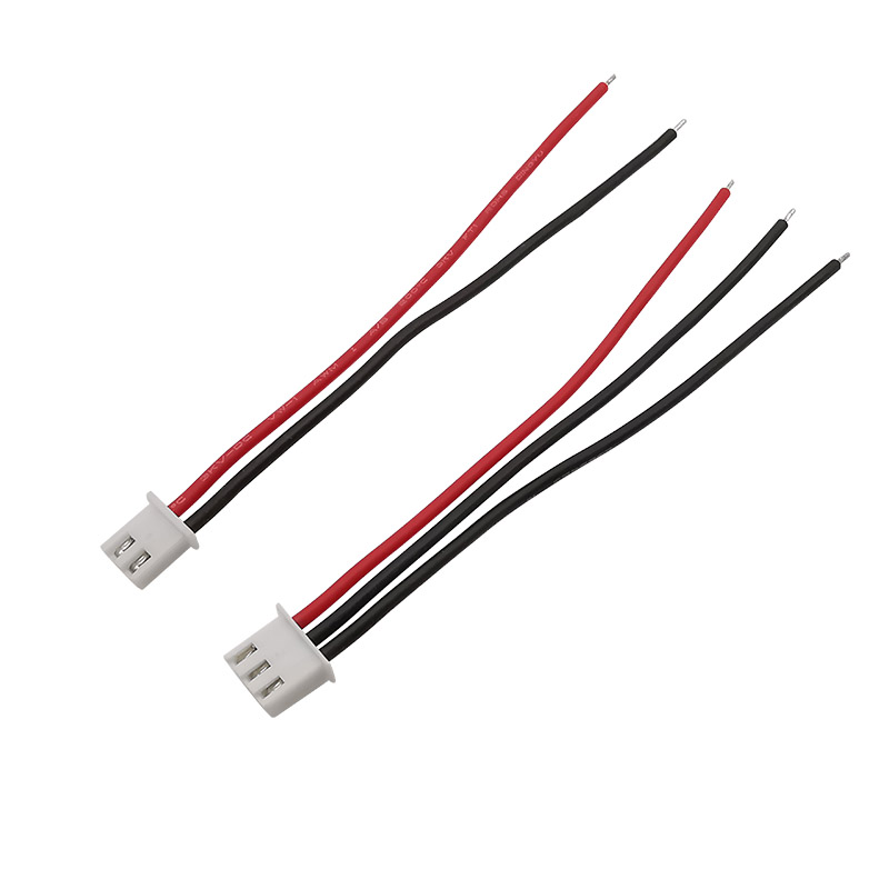 10 Stuks Jst Xh 2.54Mm Pitch 2/3 Pin Pluggen 1/2S Balancer Kabel Rc Lipo Batterij Balans Oplader Stekker Connector Siliconen Draad 22awg