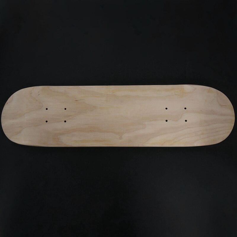 8Inch 8-Layer Maple Blank Double Concave Skateboards Natural Skate Deck Board Skateboards Deck Wood Maple