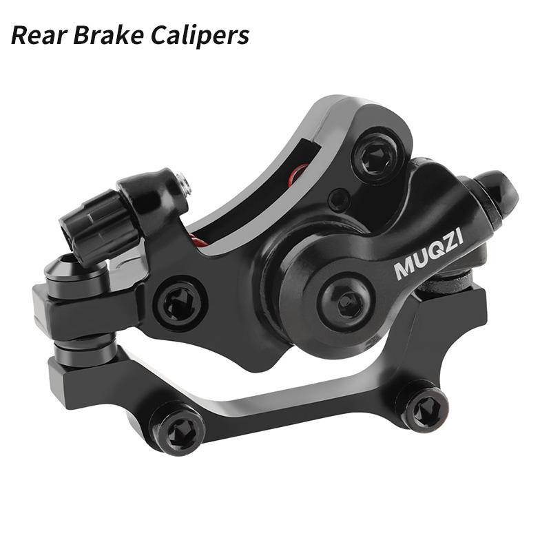 MUQZI Disc Brake Kit Bike Disc Brake Caliper Bicycle 22.2mm Brake Lever MTB Road Bike Cable 140mm 160mm Brake Rotor: Pink