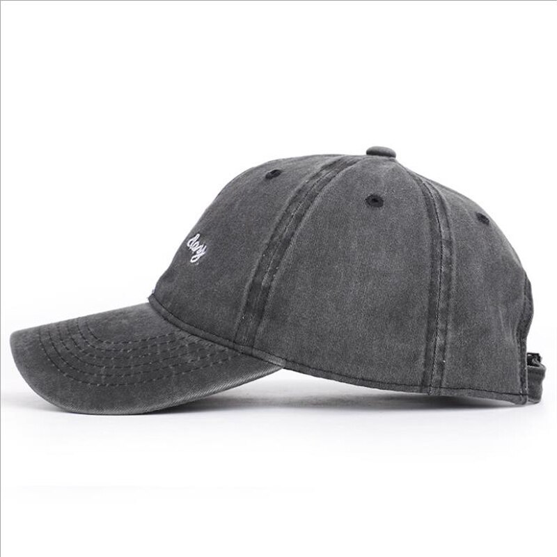 Baseballpet borduurwerk katoen gewassen verstelbare snapback pet bad hair day dames heren hiphop vader hoeden panama
