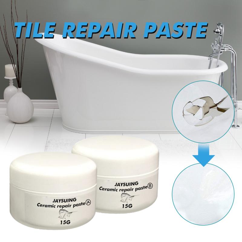 Floor tile Ceramic Repair Paste Tub Tile And Shower Porcelain Repair Kit For kitchen Bathroom Tub Floor Ceramic Repair Paste
