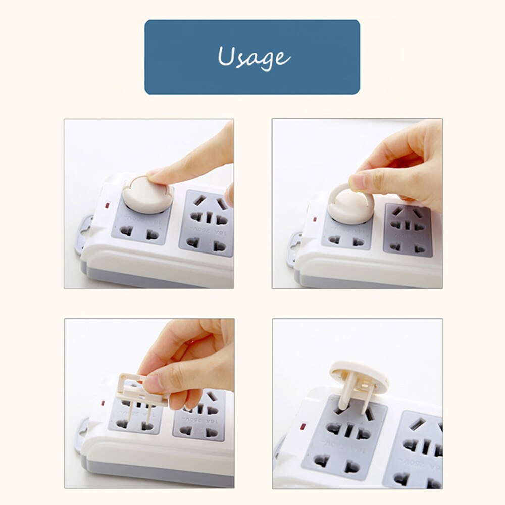 Anti Elektrische Shock Stekkers Protector Cover Cap Anti-Shock Stopcontact Elektrische Outlet Kinderen Veiligheid Guard Protection Cover