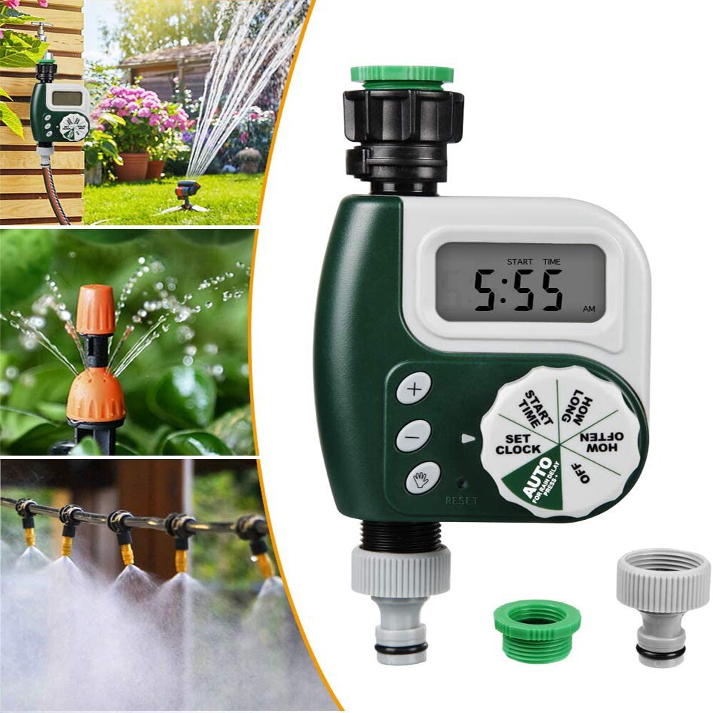 Garden Automatic Irrigation System, Drip Irrigation Kit, Irrigation Timer, Atomization Cooling Kit, For Garden, Courtyard: Timer
