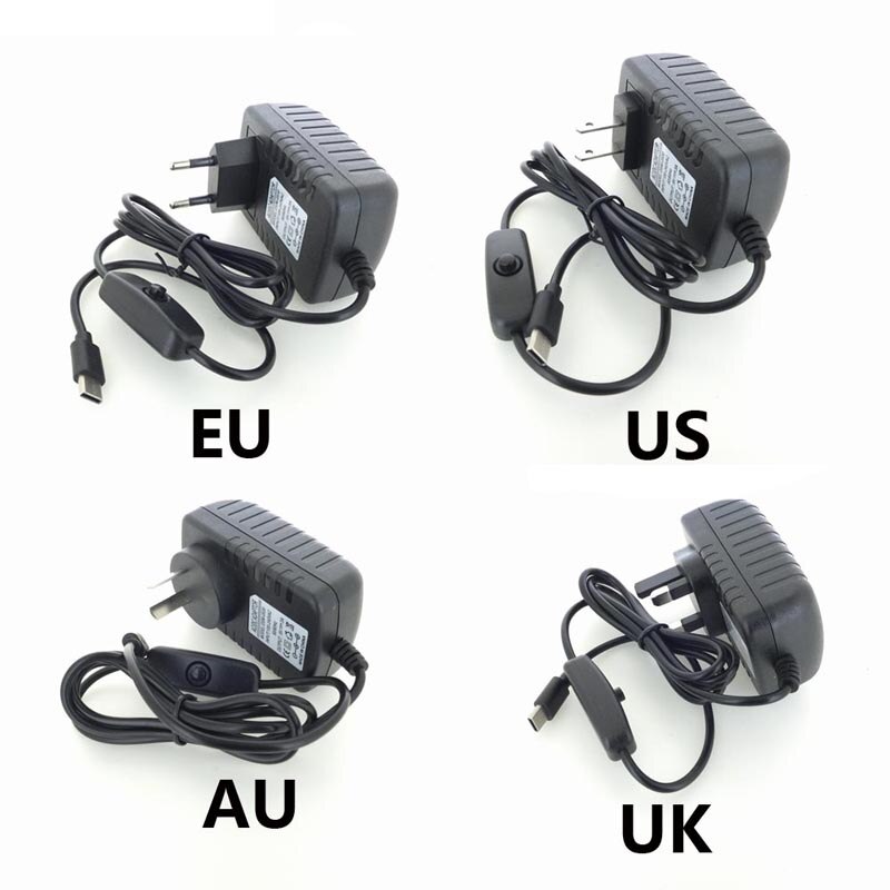 Raspberry Pi 4 Model B ABS Case with Fan + Heatsink +32GB SD Card+ 5V 3A power+HDMI for Raspberry Pi 4B