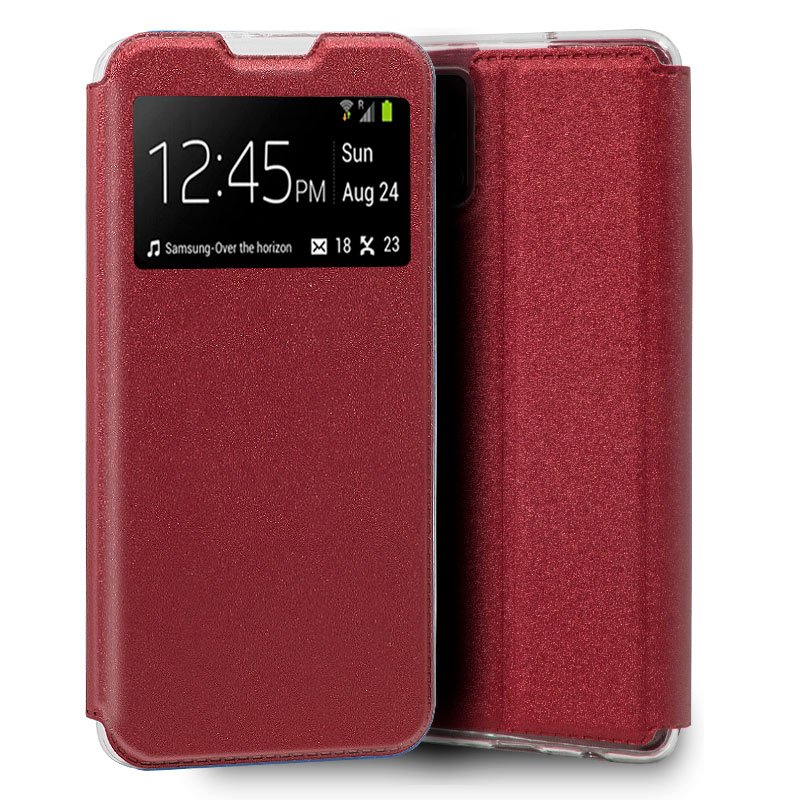 Samsung Galaxy S20 Plus Flip Cover Case Smooth Rood