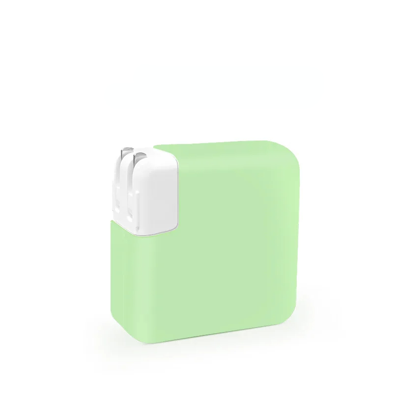 For Mac Book Pro 16 15 14 13 Inch Laptop Power Supply Silicone Case for MacBook 96 87 85 67 61 60 35 30 29W Case: 12" / ROYAL BLUE