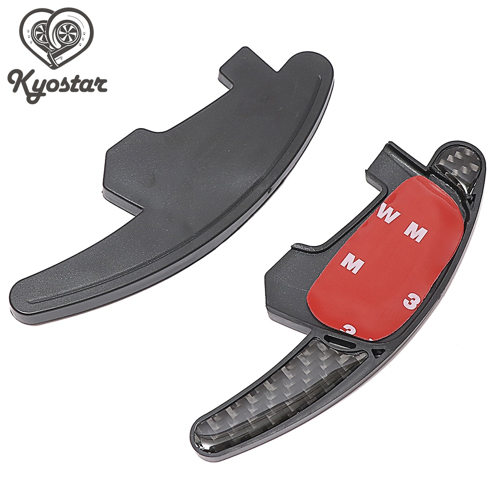 Kulfiber type rat paddle shift for  mk7 golf 7 r mk7 til golf gti abs padle shifter forlængelse udskiftning