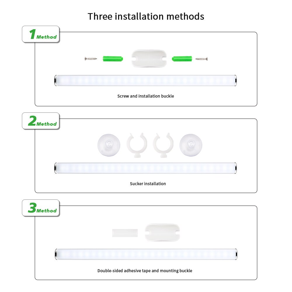 5W LED luz de pared espejo de baño blanco lámpara de pared de baño Control táctil Luz de maquillaje para luces de espejo iluminación de tocador