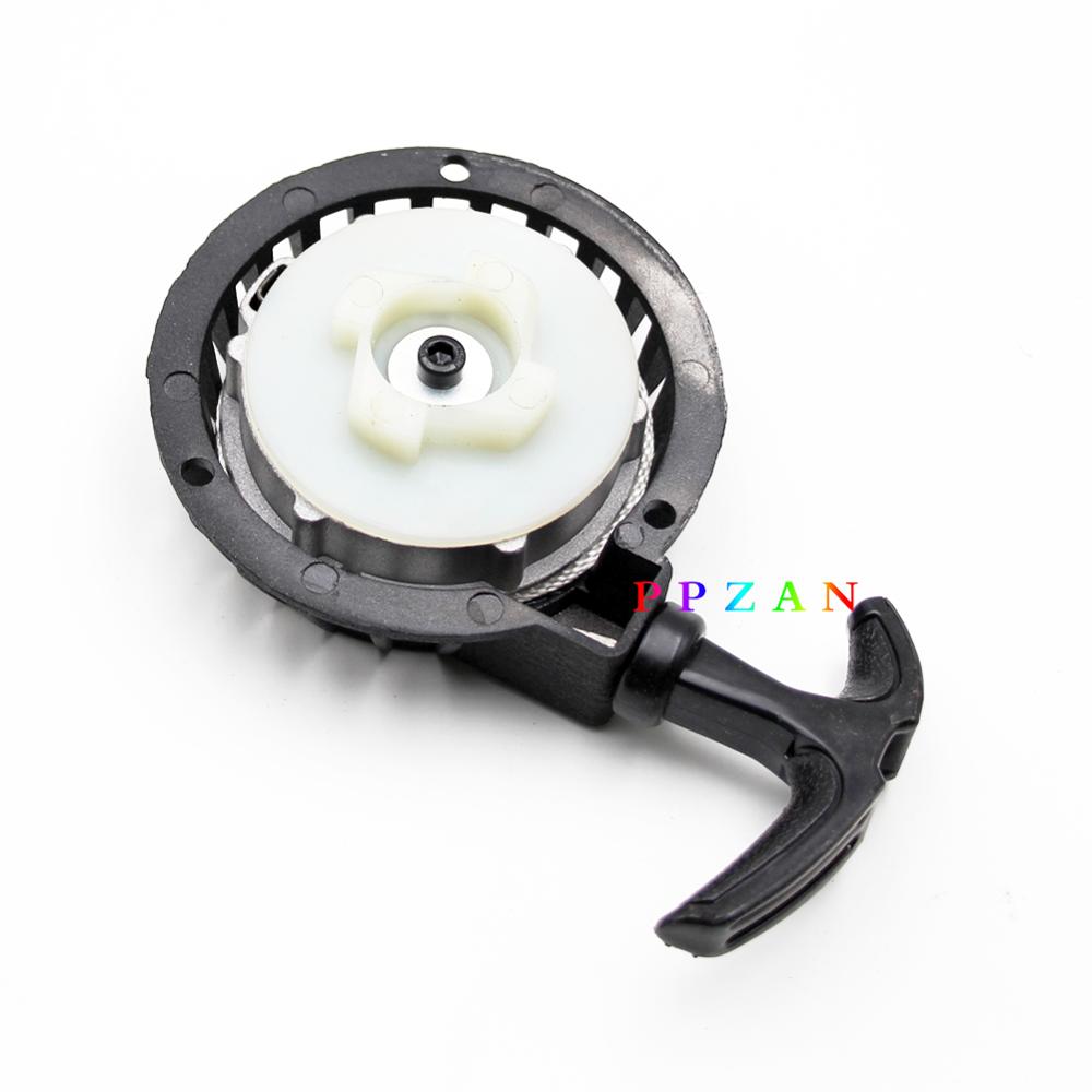Terugslag legering trekstarter 47cc 49cc mini moto atv quad bike dirt pocket bike scooter ppzan