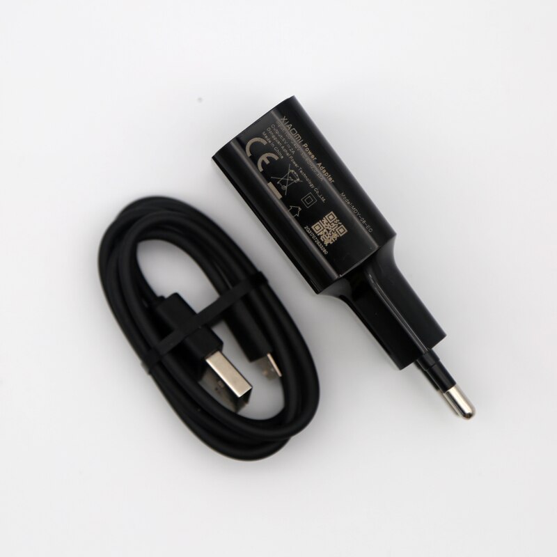 Carregador usb original xiaomi 5v2a, cabo adaptador de carregamento rápido para redmi 4 4a 4x 5 3s note 3 4 4x 5 6xiao mi 4 note7pro: Black  Charger Cable